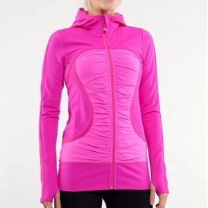 Lululemon pink Pure Balance Hoodie Jacket